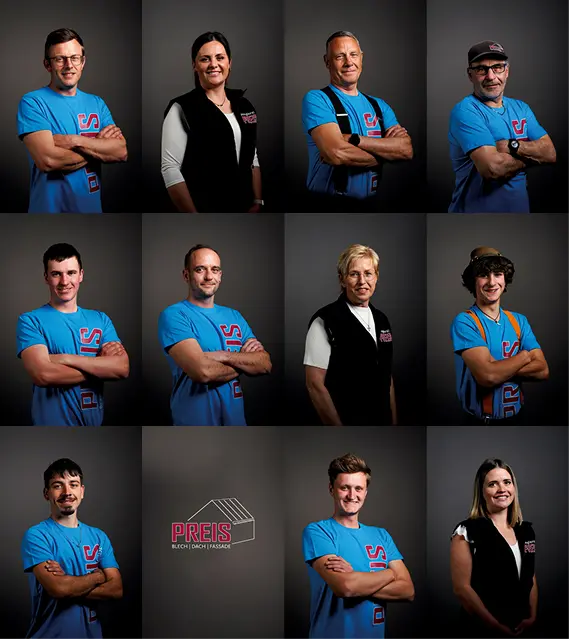 Teamfoto Spenglerei Preis